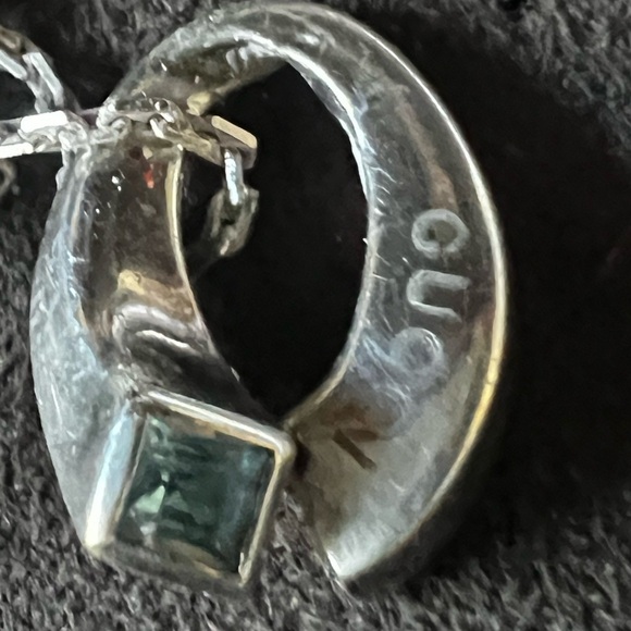 Gucci twist necklace withh semi-prec stone - Picture 8 of 10